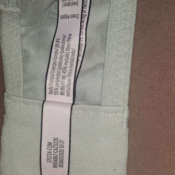 Victoria's Secret EUC Dream Angels High Neck Chantilly Demi Bra 34DD/F75 - Picture 11 of 13